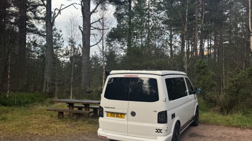 Suzie – 4 berth Volkswagen Campervan 