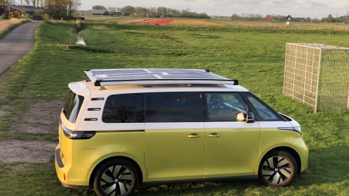On holiday with this iconic camping Buzz