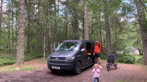 Florrie The Adventure Van - Volkswagen Transporter T6 Camper King