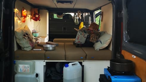 cozy campervan for 2 (to 3) people 