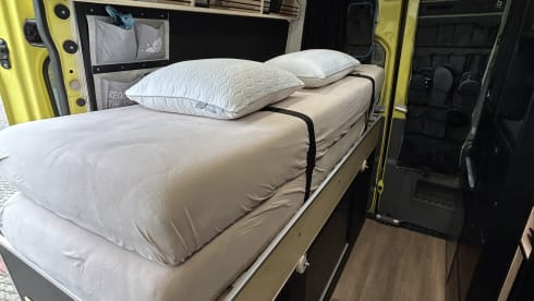 Yellowtrack  – Powerful Mercedes campervan – freedom, comfort and adventure for two!