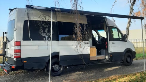 2p Mercedes-Benz bus uit 2017