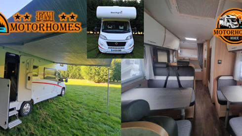 Sunlight – Luxury 6 berth Sunlight A72 ~ 6 seatbelts ~ 8 seats ~ HUGE SPEC