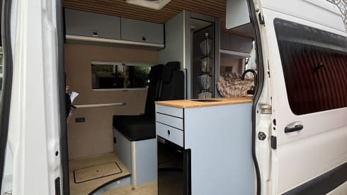3 berth Mercedes-Benz campervan from 2020