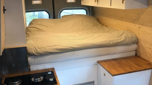 Vrijheid – 2p VW Crafter bus from 2014, complete, spacious and cozy