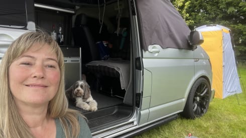 Billy – Our gorgeous twinkling Campervan