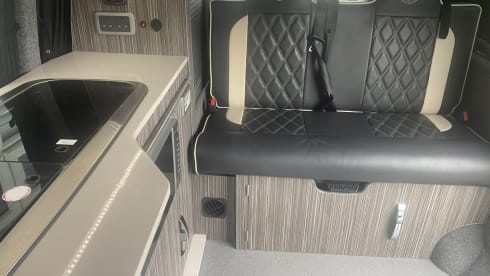 4 berth Volkswagen T5.1 campervan 2014