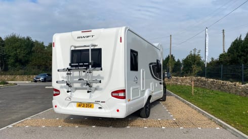 Swift 486 – Swift Edge 486 Black Edition, 6 Berth Motorhome With Bike Rack