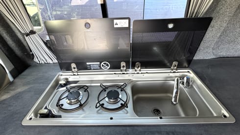 GreyWolf – VW T6.1 Campervan - 4 berth - 2021 Plate - Kitchen 