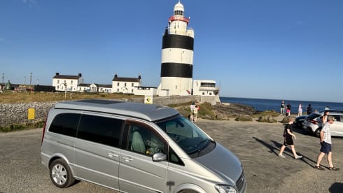 4 berth Mercedes-Benz campervan from 2004