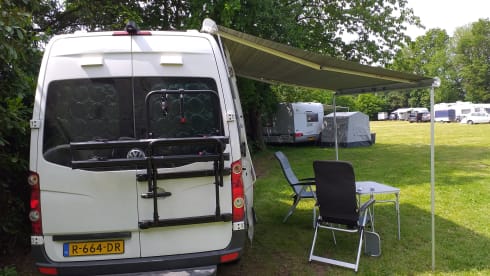 Vrijheid – 2p VW Crafter bus from 2014, complete, spacious and cozy