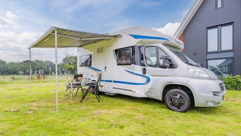 Camper met sfeer – 4 Person Chausson half integral
