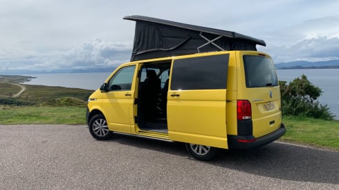 Sunny – Luxury VW Campervan for Hire. Based in Glasgow, Scotland. 