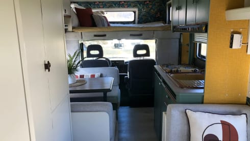 Classic camper ideal for a tour in beautiful Andalusia