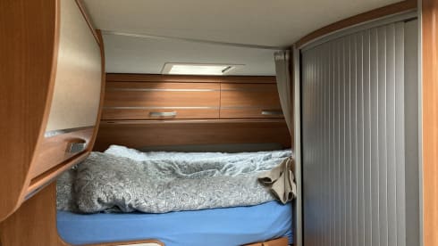 Compact, modern and above all cozy camper