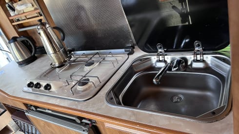 De bruine beer  – 5p Hymer integrated from 1992