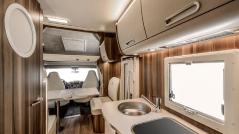 The Braw – 4 berth Rimor luxury modern motorhome
