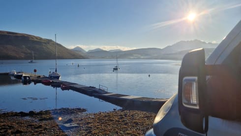 Harris – Cosy and Modern 4 Berth Motorhome Who Lives in St Andrews, Scotland