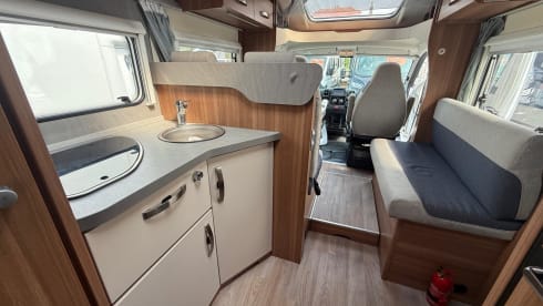 Ullacamper – Fiat semi-integratie met 4 slaapplaatsen vanaf 2019