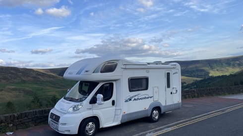 Journey cruiser – 5 berth ace adventurer from 2009 (7.5t - C1 license required)