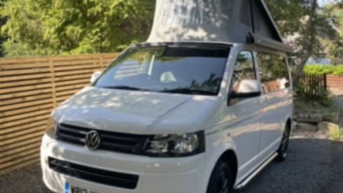4 berth Volkswagen campervan from 2013