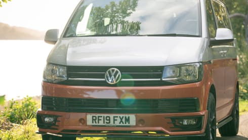 Glen Roamer – 4 berth Volkswagen T6 Campervan Rental Perthshire Scotland