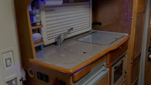 Luxury 4 berth motorhome. 