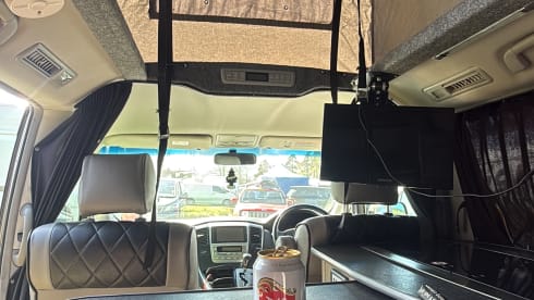 4 berth Toyota campervan from 2016