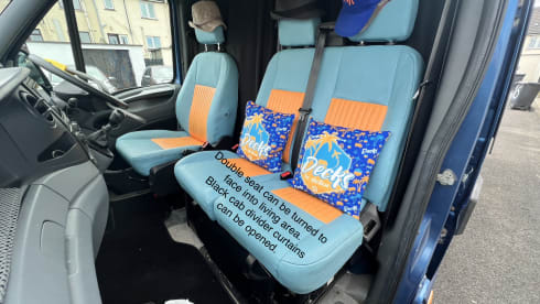 Decks – 4 berth 5 Belt Campervan