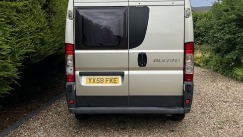 The bus – 4 berth, fully loaded 