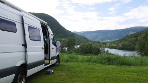Extra spacious and luxurious Mercedes Sprinter camper van