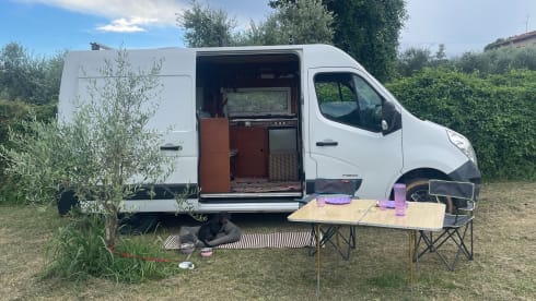 The Fly – 2p Renault campervan