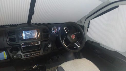 4 berth Fiat campervan from 2023