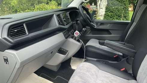 Freedom – 4 berth Volkswagen campervan from. 2024