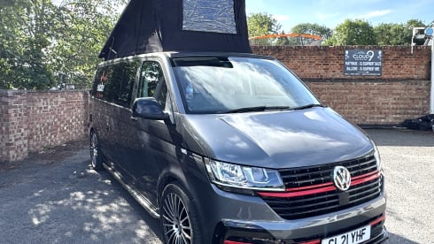 GreyWolf – VW T6.1 Campervan - 4 berth - 2021 Plate - Kitchen 
