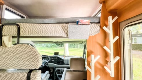 Perfect family camper with bunk bed
