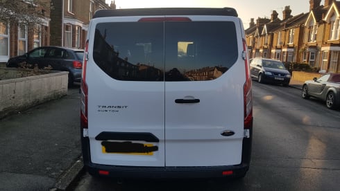 4 berth Ford bus from 2017