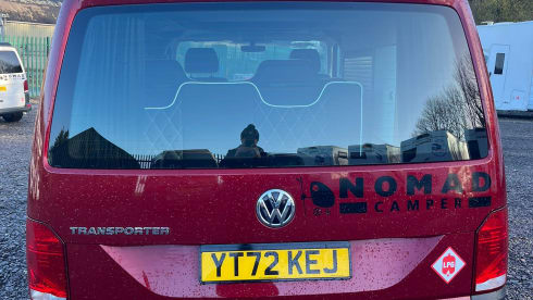 YT72KEJ NOMAD –  4 Berth Nomad Camper Romford -Romford