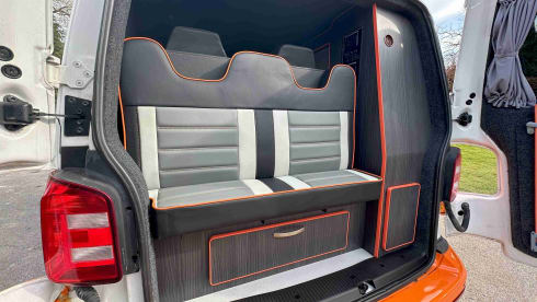 Tango – 4 Berth VW Campervan T6 with Air Con and Heater