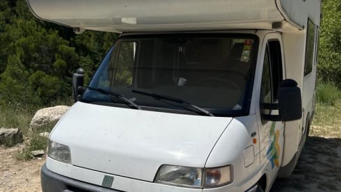 Knusse Knaus – 4p Fiat alcove from 1998