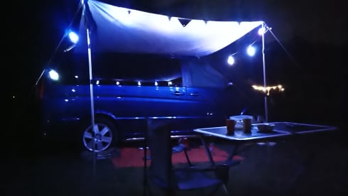 Discover Luxury and Adventure with our well-equipped Mercedes camper van!