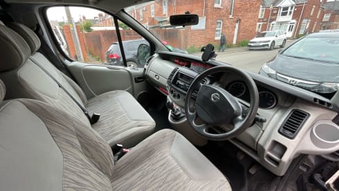 Nigel – 2 berth Nissan campervan from 2007