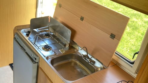 Fiat Ducato motorhome, 6 persons