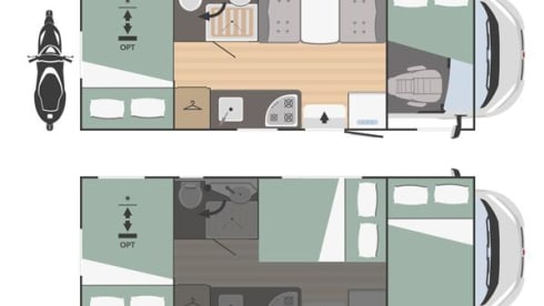 RIMOR DYNAMIC 35 FANTASTIC COMFORTABLE AND SAFE OVERCAB CAMPER