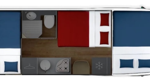 Camper Citroën Siena - 6 people