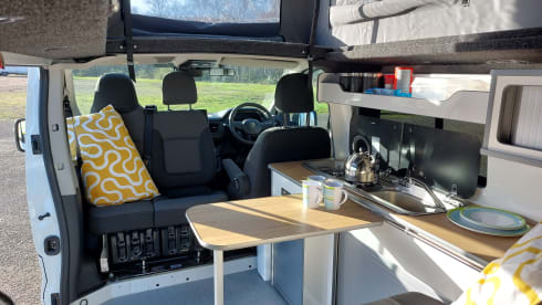 4 berth Trafic campervan - perfect for family adventures