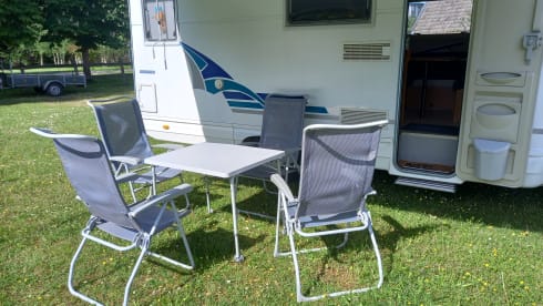 6p Adria Mobil alcove from 1999