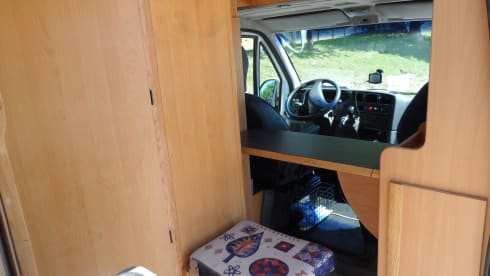 Cozy compact camper where pets are allowed