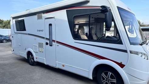 TREND – 4 berth Dethleffs integrated from 2017