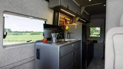 Ride Your Own Story – Hymer Grand Canyon - Spacious and compact for 4 people